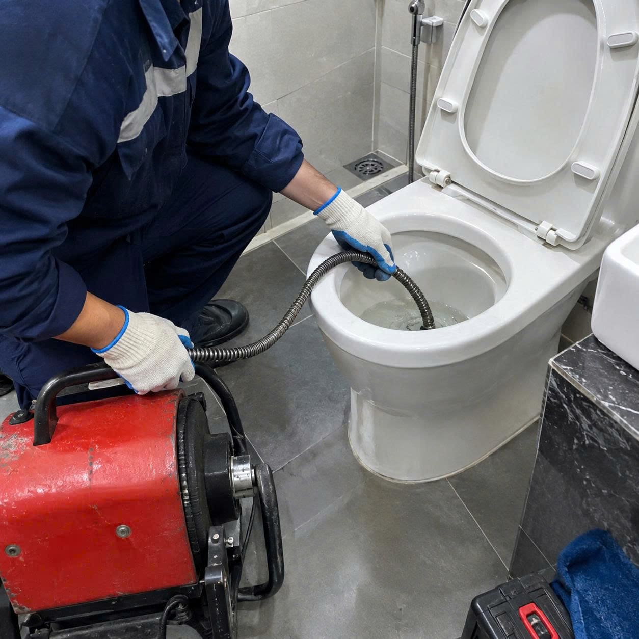 Thông tắc bồn cầu